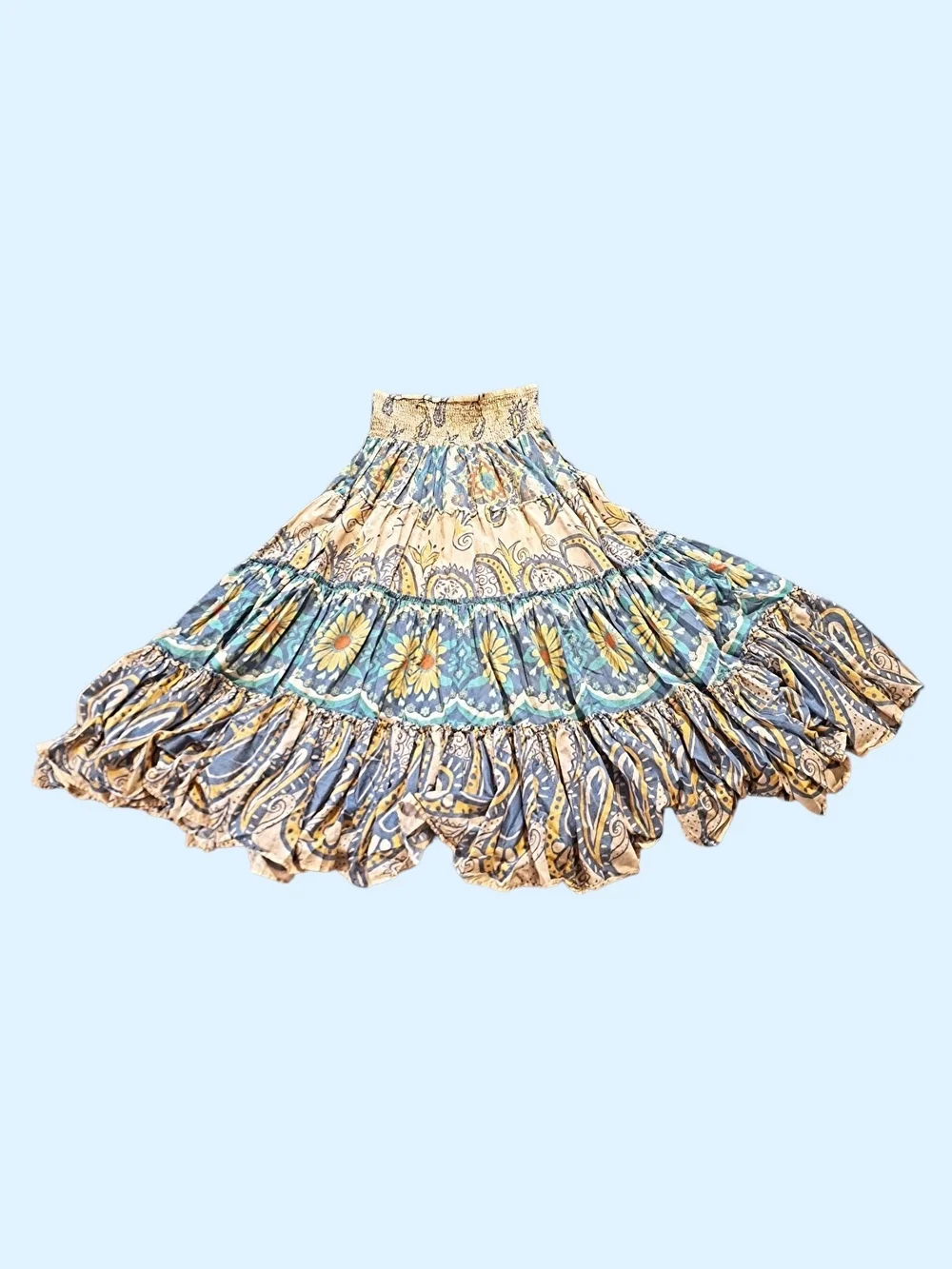 RARE! HTF! Highly Sought After! Free People Super Thrills Convertible Maxi Skirt